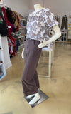 Entro Brown Cuffed Pants CW