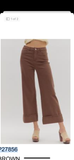 Entro Brown Cuffed Pants CW