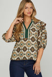 She & Sky Caramel Top CW