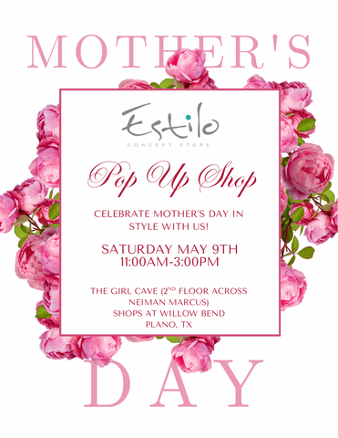 Pop Up Shop  May 9th