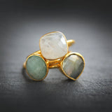Cushion Stackable Ring