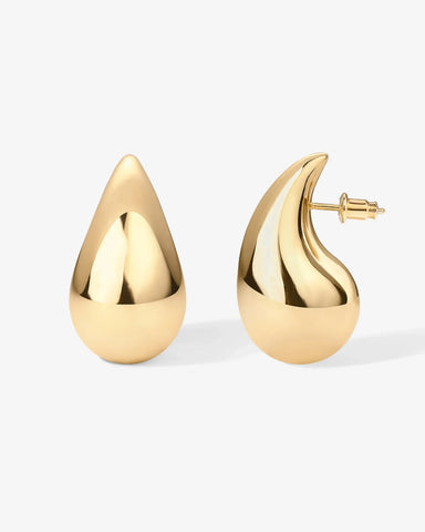 Teardrop Waterdrop Earrings 18k Gold filled- Silver filled