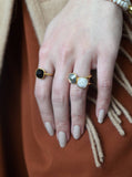 Cushion-shaped Gemstone Ring (8mm)