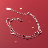 Heart Layered Bracelet