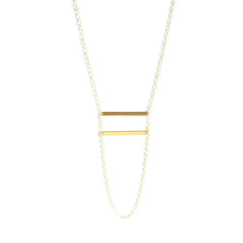 Double Loop Bar Necklace - Estilo Concept Store