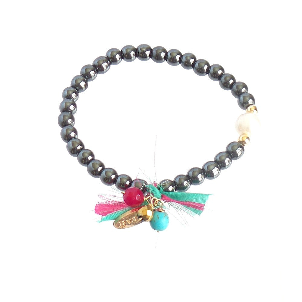 Hematite Silk Bracelet *click for more colors - Estilo Concept Store