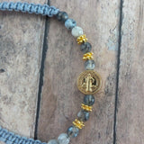 St. Benedict Charm Bracelet *click for more colors - Estilo Concept Store