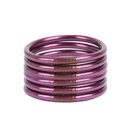 All Weather AMETHYST Bangles by Budha Girl