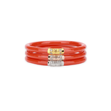 All Weather Three Kings CORAL Bangles by Budha Girl