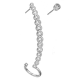Zircon Climber Earrings - Estilo Concept Store