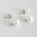Pearl Drop Back Earrings - Estilo Concept Store