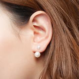 Pearl Drop Back Earrings - Estilo Concept Store