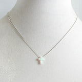 Opal Cross Pendant Necklace - Estilo Concept Store