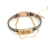Double Chain Gold Shine Bracelet - Estilo Concept Store