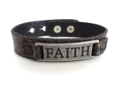 Faith Men's Sacred Single Vintage Bracelet - Estilo Concept Store