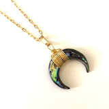 Crescent Moon Multi Necklace *click for more colors - Estilo Concept Store