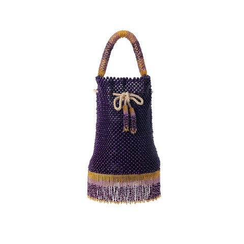 Purple Waterfall Handbag