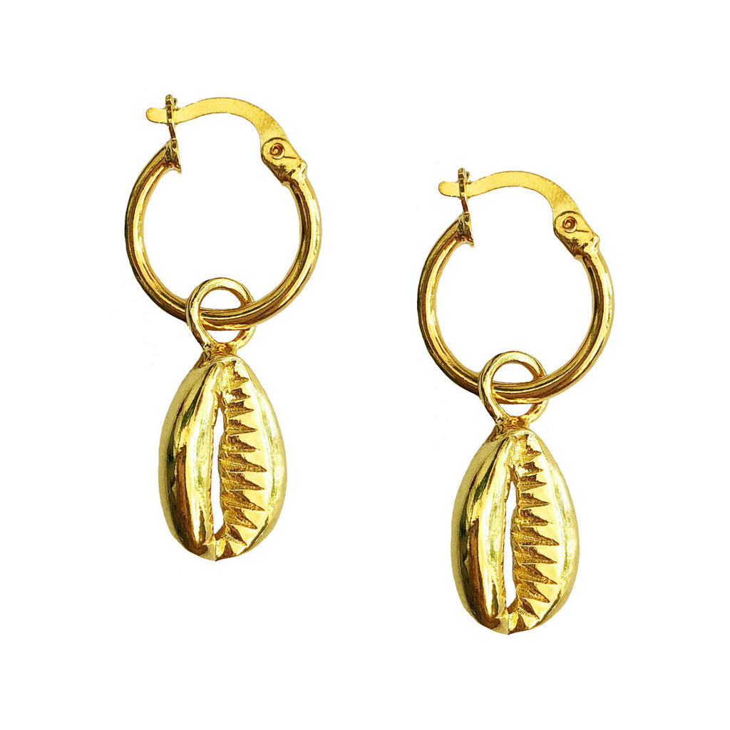 Concha Mini Hoop Earrings - Estilo Concept Store