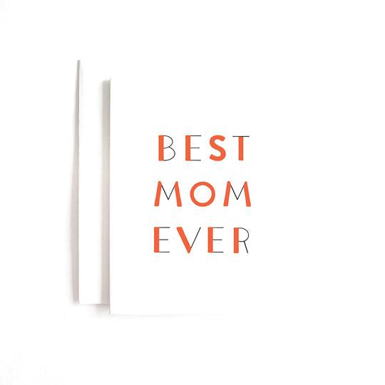 Best Mom Ever Card - Estilo Concept Store