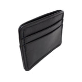 Lambskin Black Leather Card Holder Wallet - Estilo Concept Store