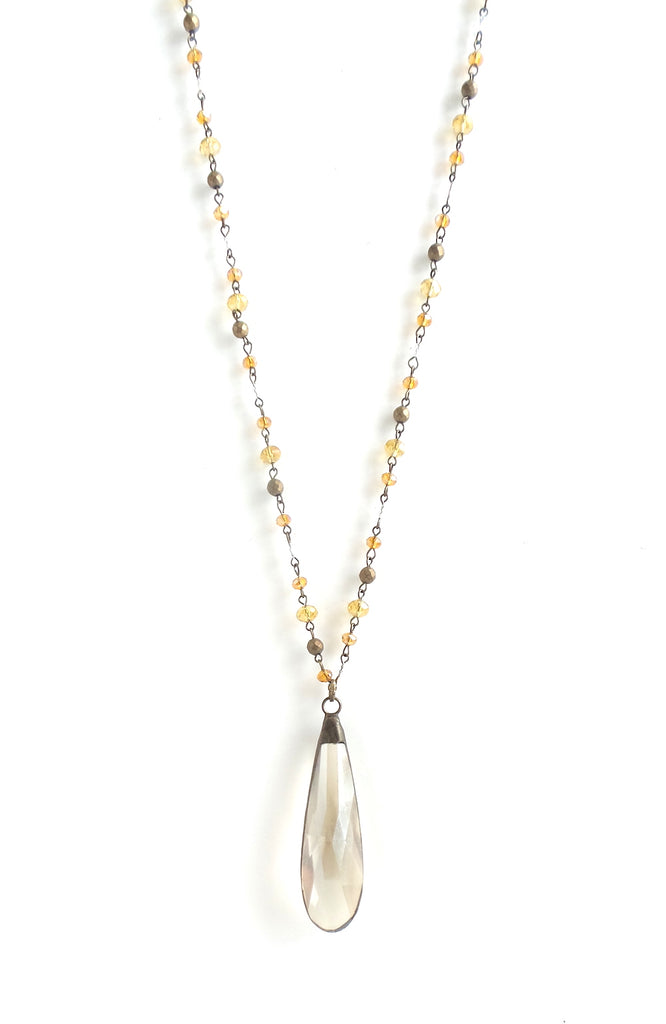 Snowdrop Yellow Multi Long Necklace - Estilo Concept Store