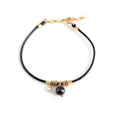 Stone Leather Bracelet *click for more colors - Estilo Concept Store