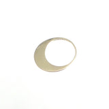 Crescent Moon Silver Ring - Estilo Concept Store