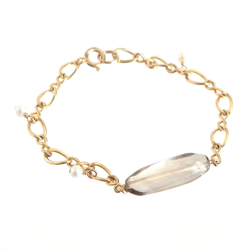 Quartz and Pearls Bracelet - Estilo Concept Store