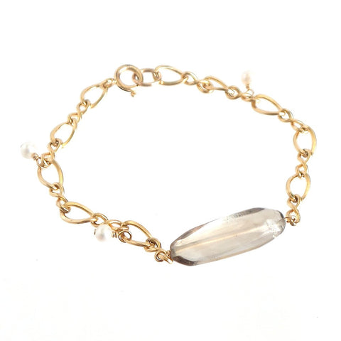 Quartz and Pearls Bracelet - Estilo Concept Store