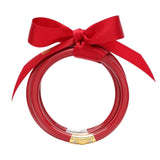 All Weather Three Kings RED Bangles by Budha Girl