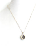 Sterling Silver Geode Initial Necklace - Estilo Concept Store