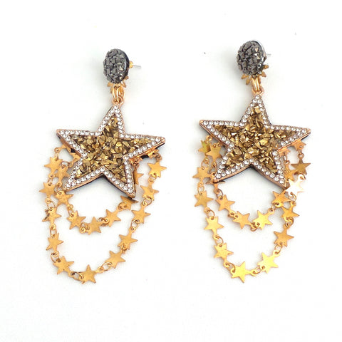Star Chain Earrings - Estilo Concept Store
