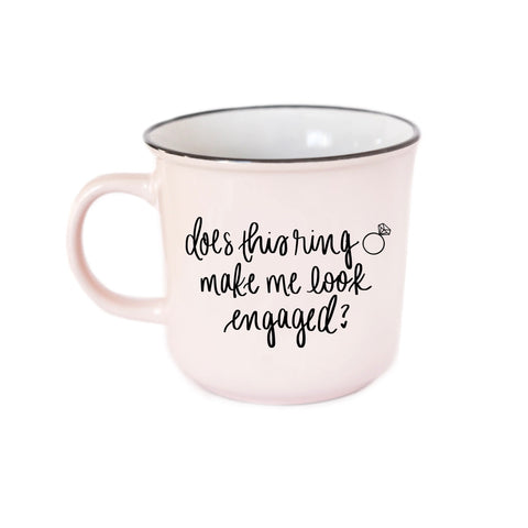 Engaged Campfire Coffee Mug