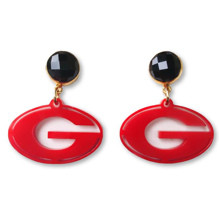 Georgia Red G Earrings - Estilo Concept Store