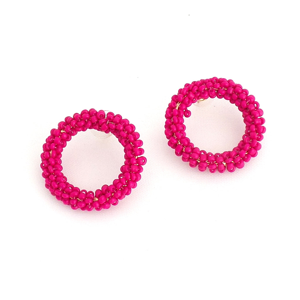 Camille Hot Pink Earrings - Estilo Concept Store