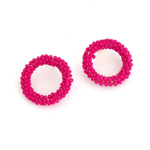 Camille Hot Pink Earrings - Estilo Concept Store