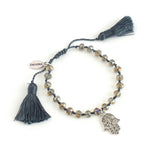 Charm and Crystals Bracelet by Zacasha *click for more charms - Estilo Concept Store