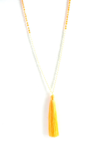 Summer Long Tassel Necklace *click for more colors - Estilo Concept Store