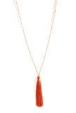 Summer Long Tassel Necklace *click for more colors - Estilo Concept Store